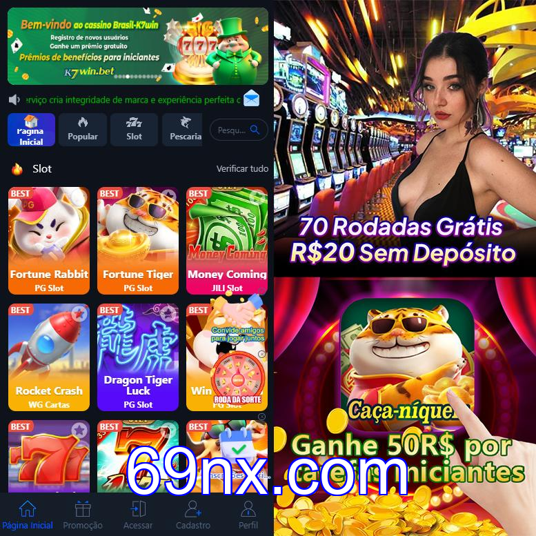 Cadastro no 69nx: Comece com um Bônus de Boas-vindas!