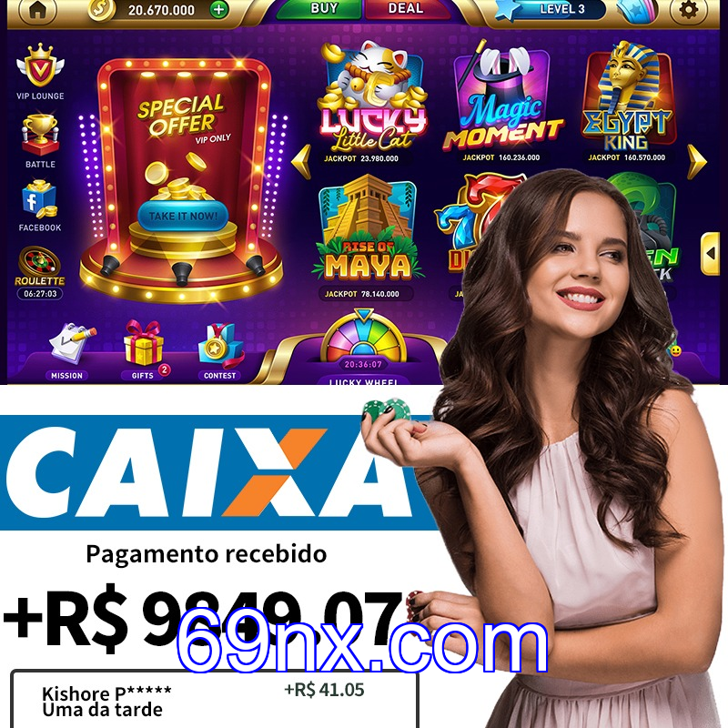 Cadastro no 69nx: Comece com um Bônus de Boas-vindas!